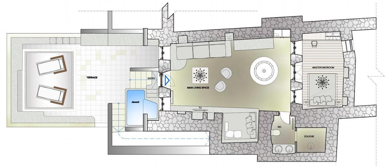 Nk Cave House Villa Фіра Екстер'єр фото
